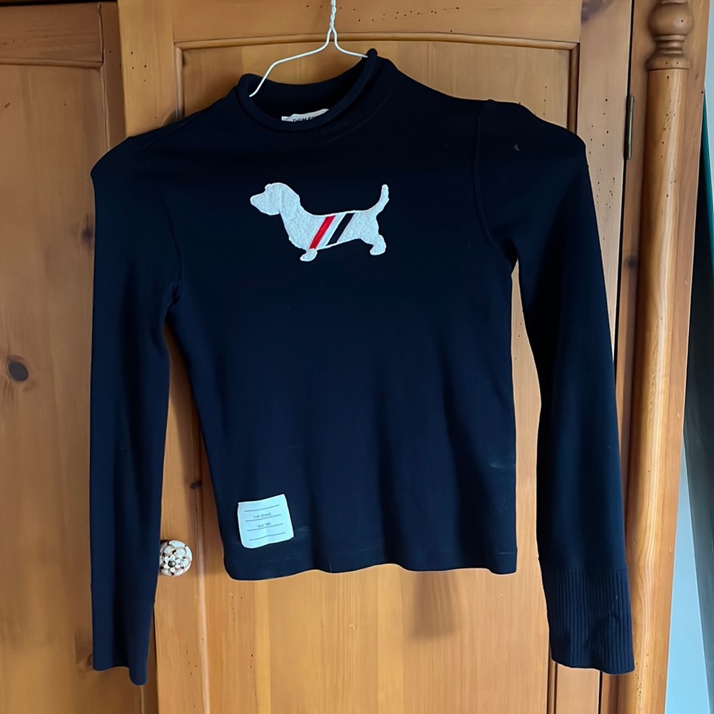 COPY - Thom Browne Mock neck Hector Sweater